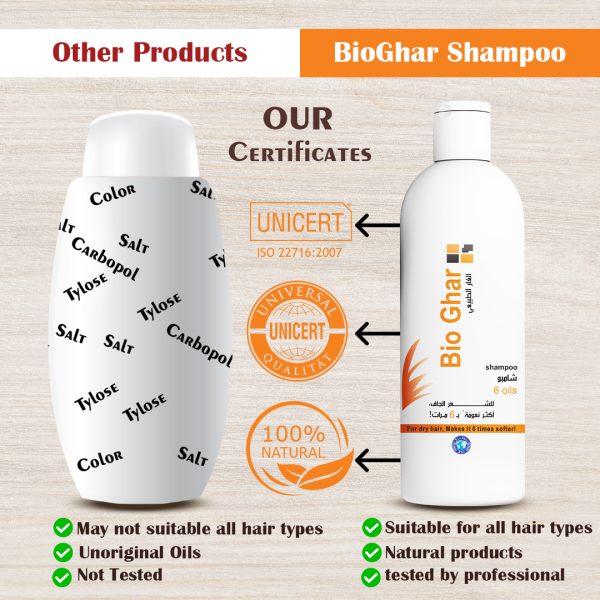 Bio Ghar 6 Oils Shampoo 370 ML - Image 5